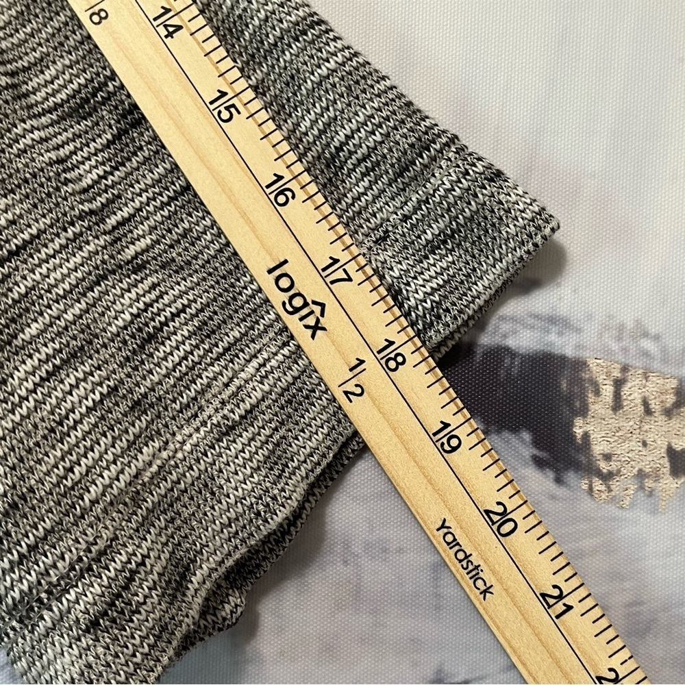 J JILL Pure Jill Gray Flecked 100% Cotton Knit Pullover Sweater Sz XL 3/4 Sleeve - Picture 13 of 13